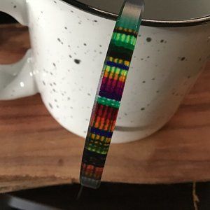 Paca Weaved Skinny Bracelet